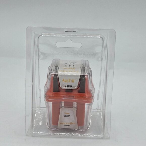 ImpressArt Austin Number Stamps 3 mm Metal Stamping Kit – Jewelry Making Tools - Picture 3 of 6